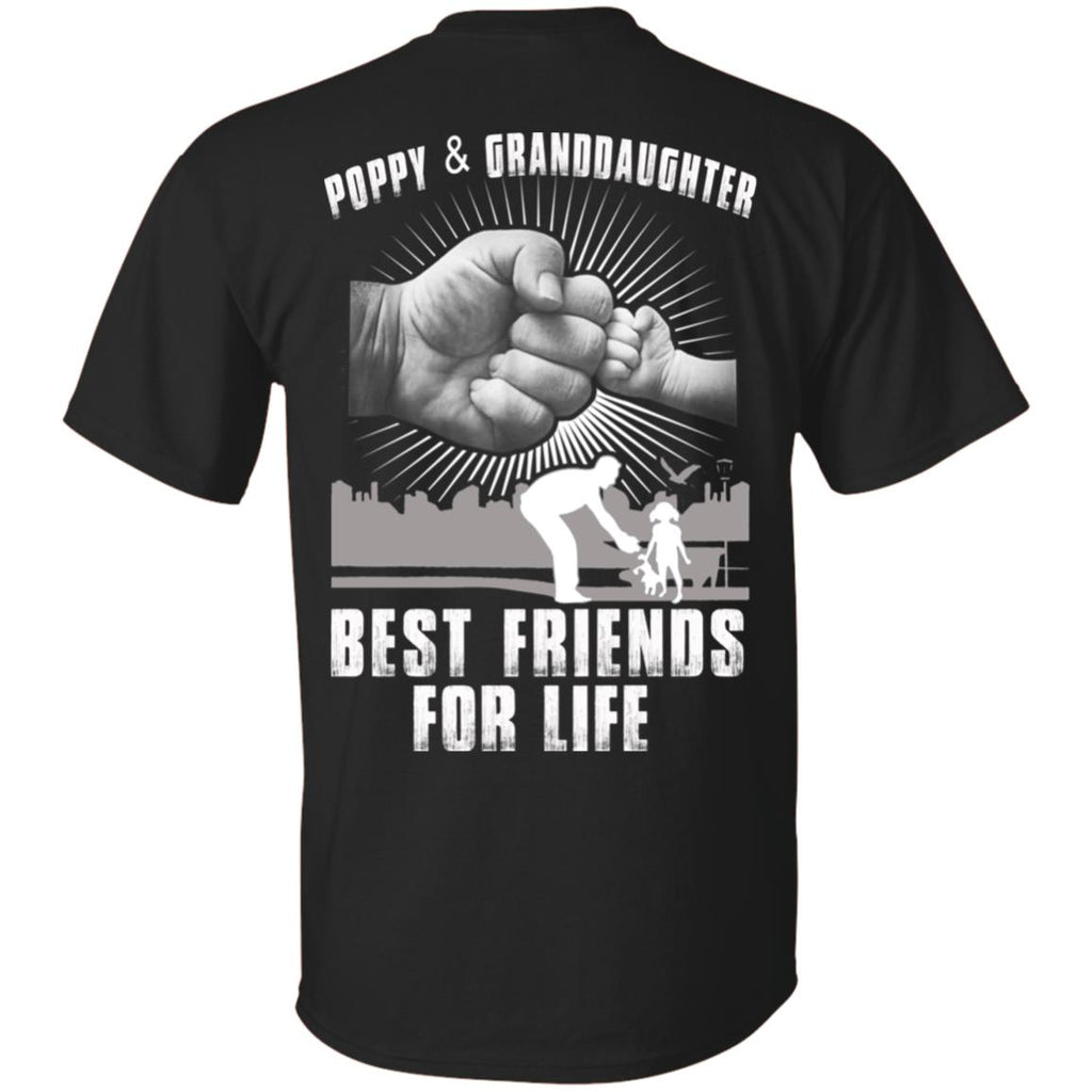 Poppy And Granddaughter Best Friends For Life T-Shirts, Hoodie, Tank