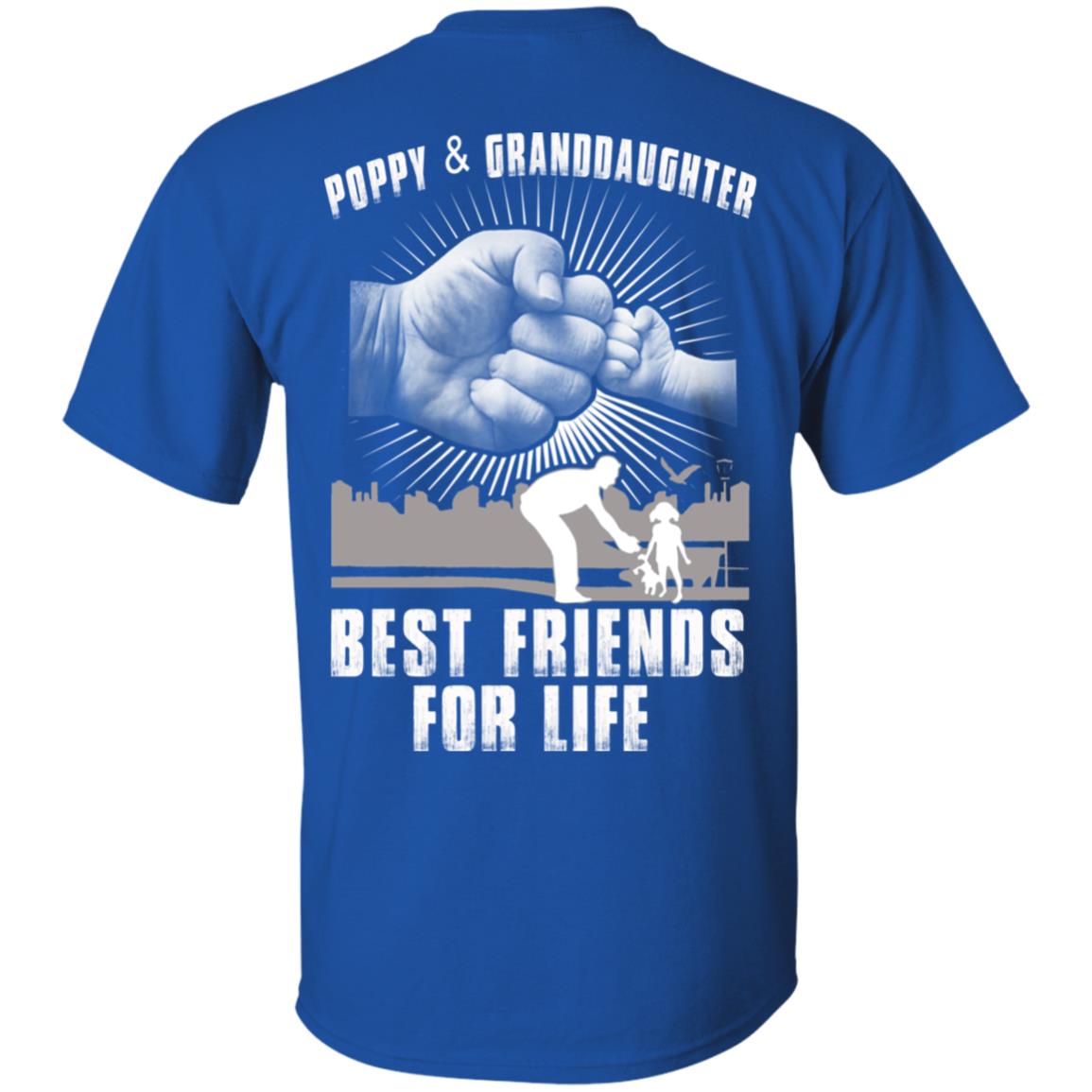Poppy And Granddaughter Best Friends For Life T-Shirts, Hoodie, Tank
