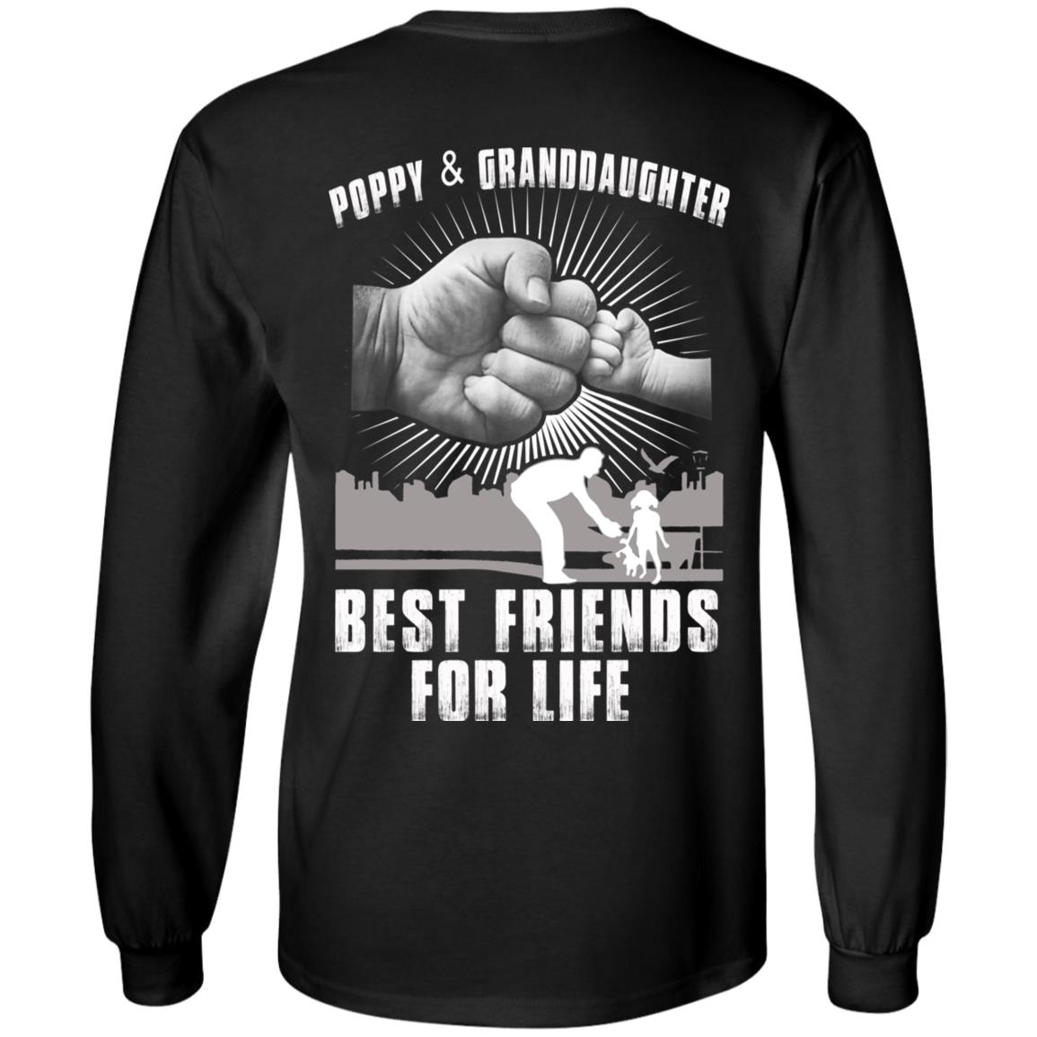 Poppy And Granddaughter Best Friends For Life T-Shirts, Hoodie, Tank