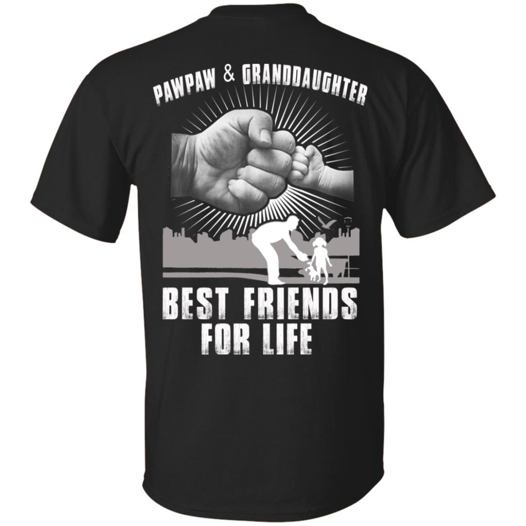 Paw And Granddaughter Best Friends For Life T-Shirts, Hoodie, Tank
