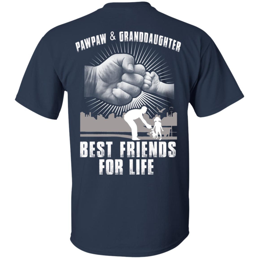 Paw And Granddaughter Best Friends For Life T-Shirts, Hoodie, Tank