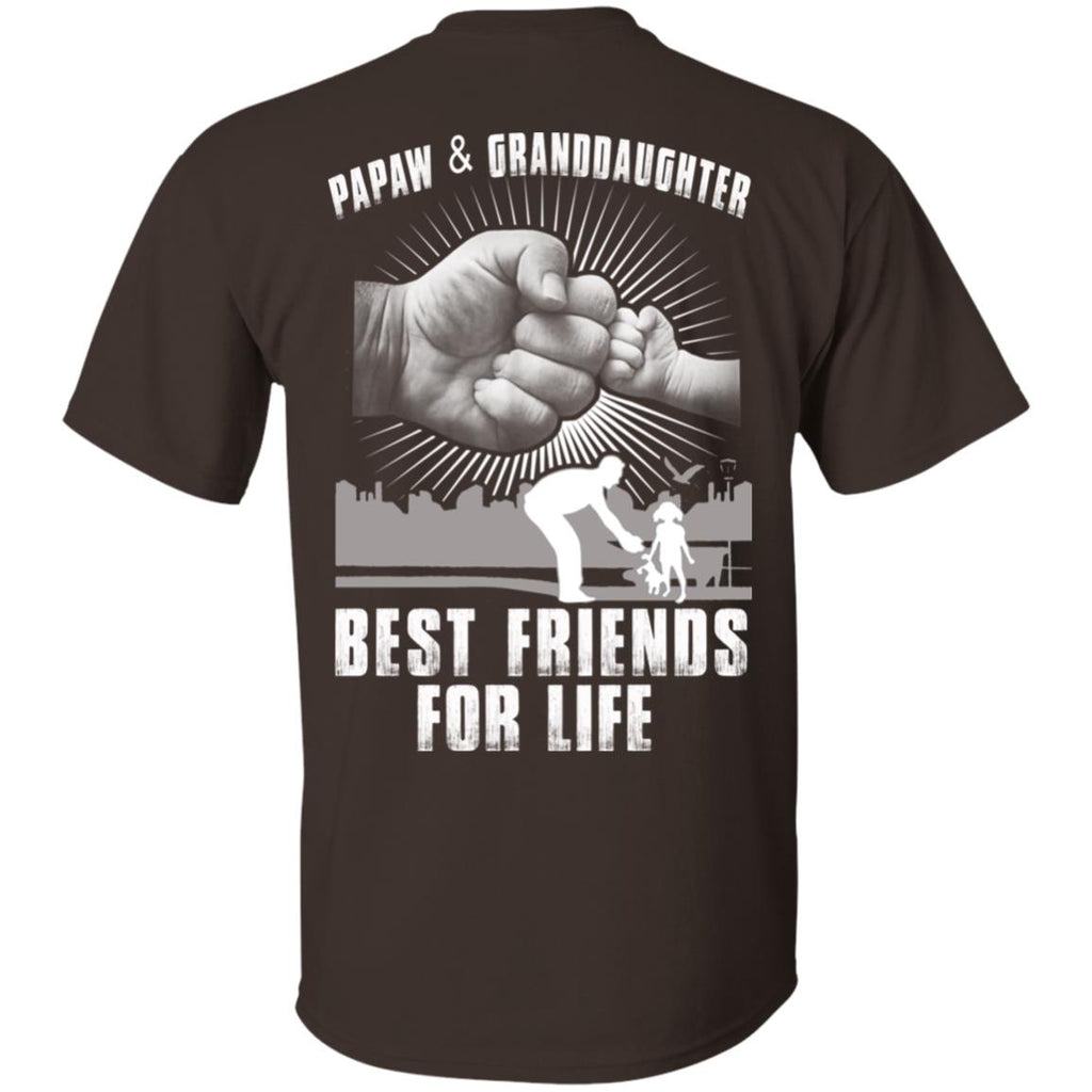 Papaw And Granddaughter Best Friends For Life T-Shirts, Hoodie, Tank
