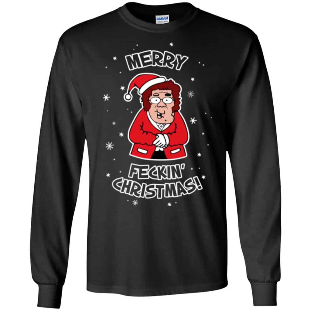 Merry Fecking Christmas Mrs Browns Boys Sweater, Hoodie, T-Shirts