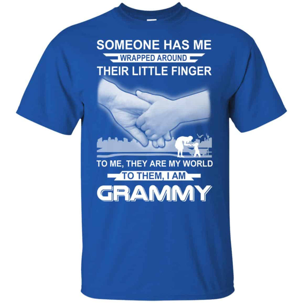 Someone Has Me Wrapped Around Their Little Finger To Me, I Am Grammy T-Shirts, Hoodie, Tank