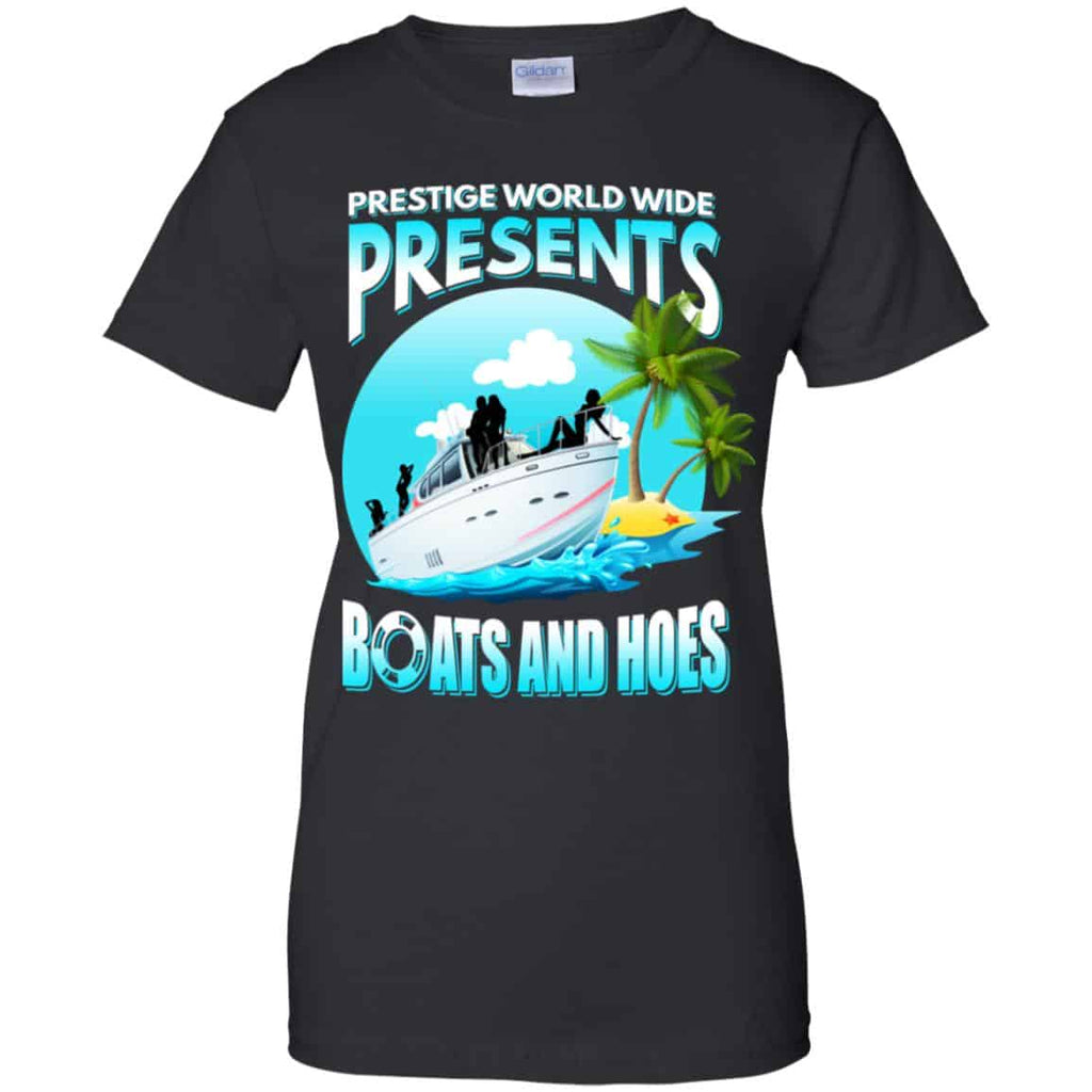 Prestige Worldwide Present Boats And Hoes T-Shirts, Hoodie, Tank