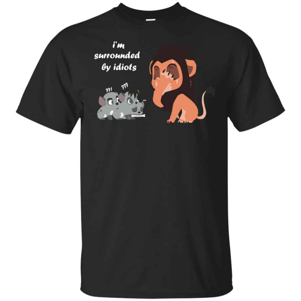 I’m Surrounded By idiots Lion King Shirt, Hoodie, Tank