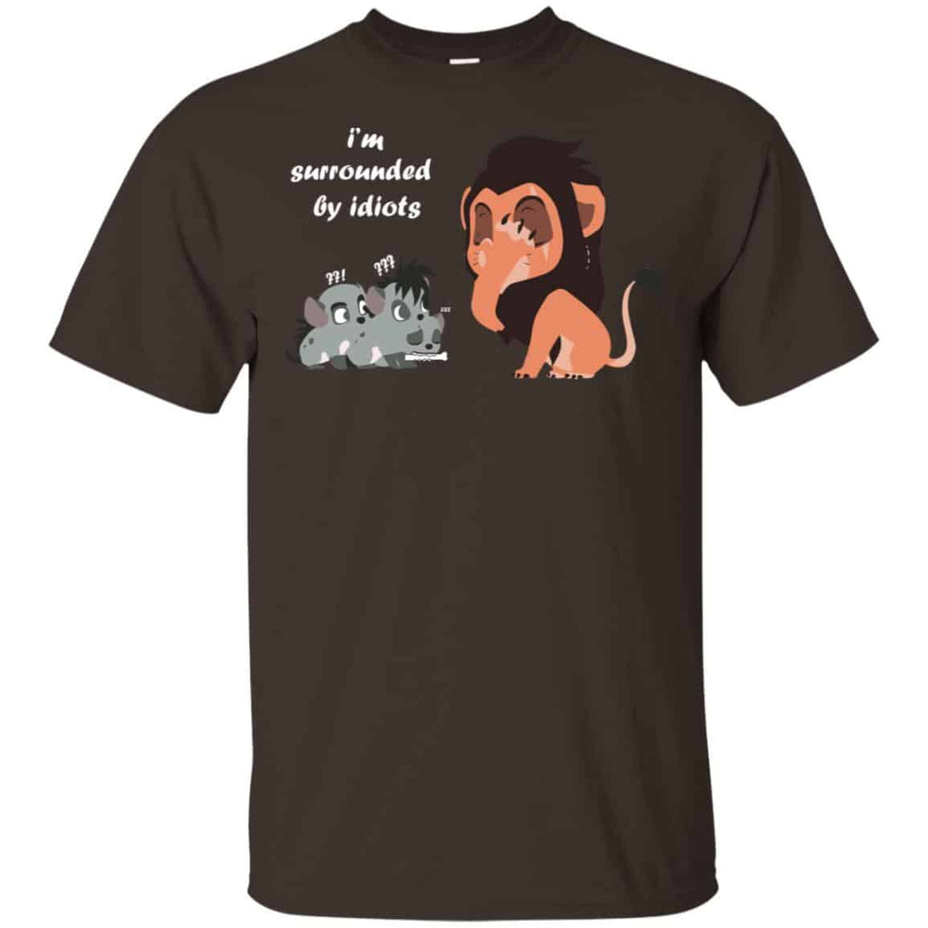 I’m Surrounded By idiots Lion King Shirt, Hoodie, Tank