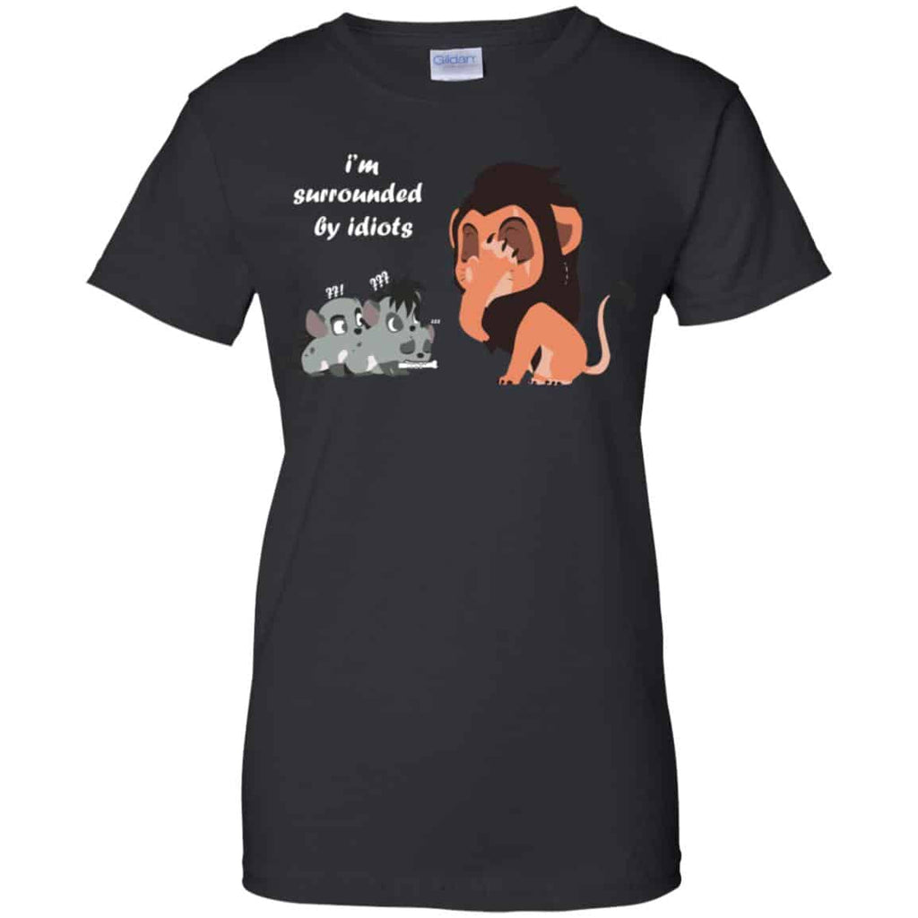 I’m Surrounded By idiots Lion King Shirt, Hoodie, Tank