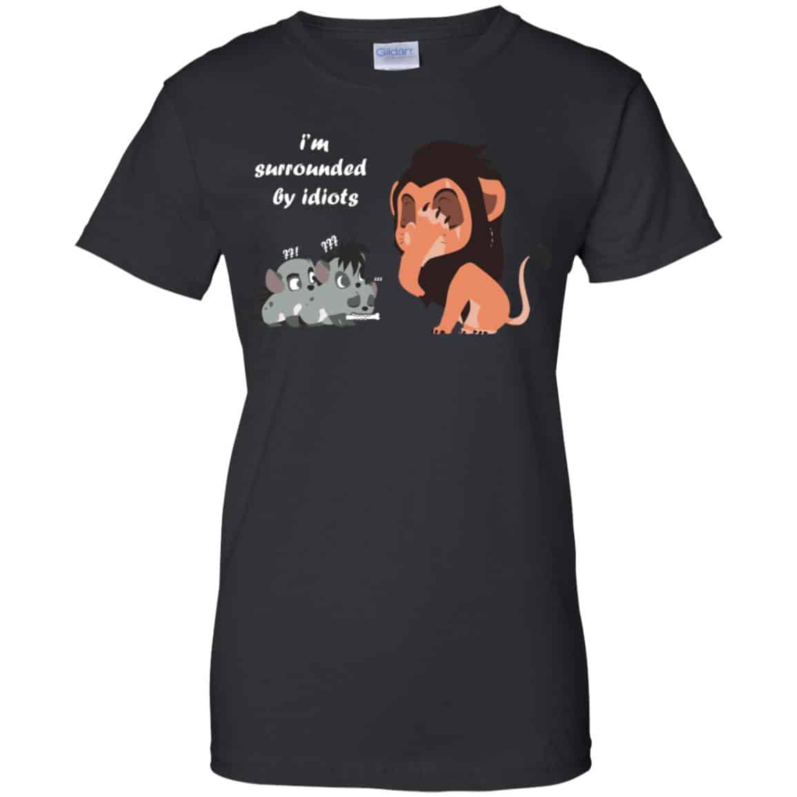 I’m Surrounded By idiots Lion King Shirt, Hoodie, Tank