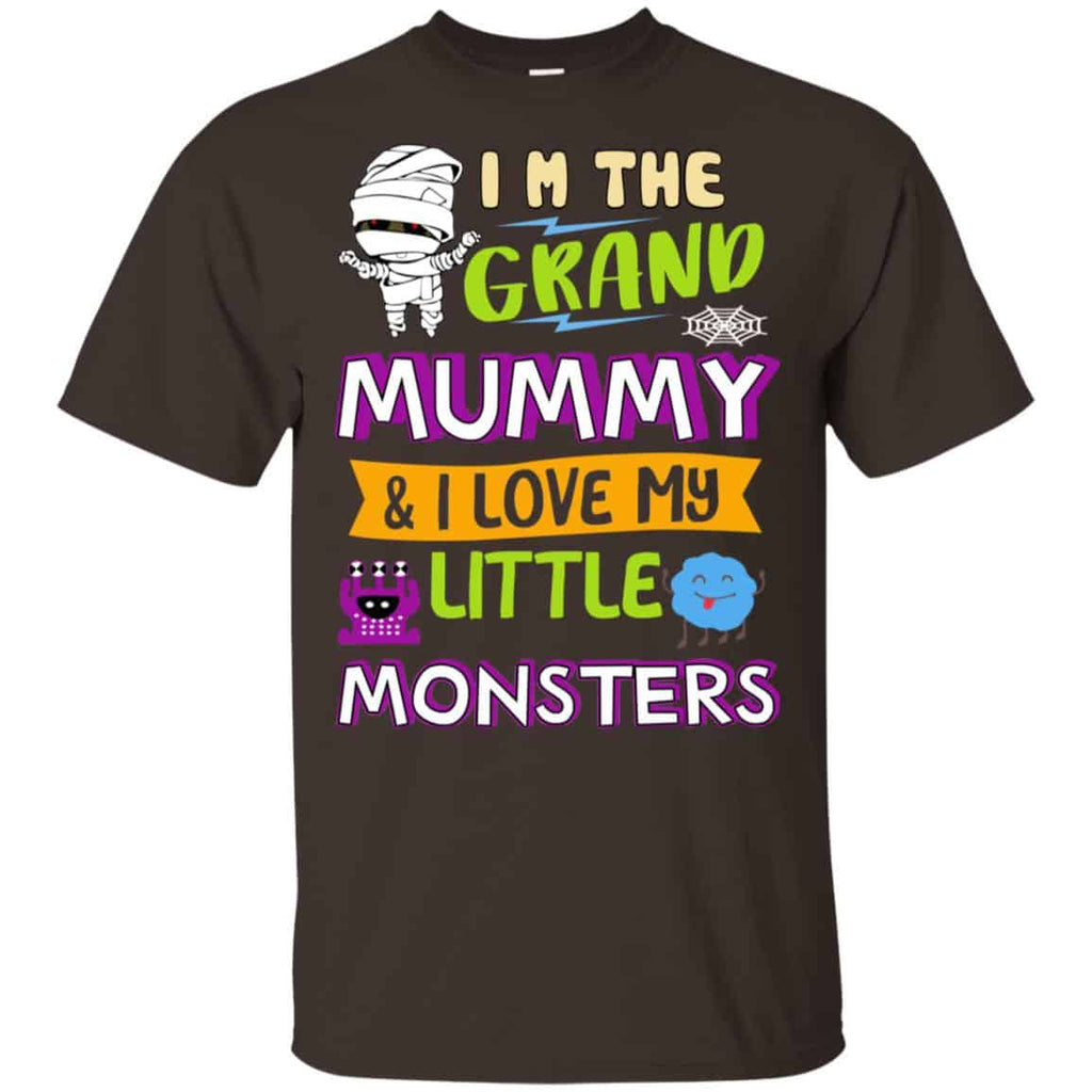 I’m The Grand Mummy & I Love My Little Monsters Shirt, Hoodie, Tank