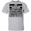 I Am A Jewish Bisexual Disabled American Woman T-Shirts, Hoodie, Tank