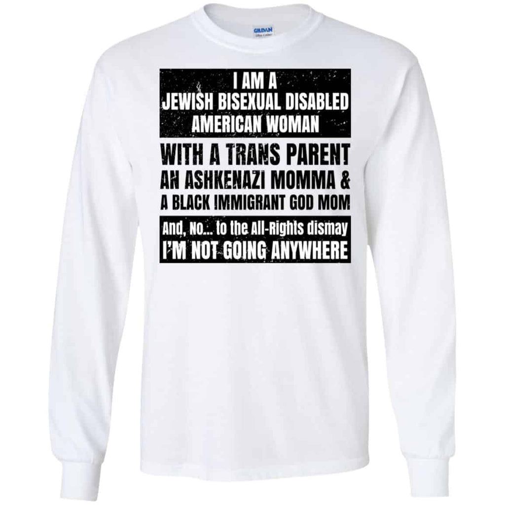 I Am A Jewish Bisexual Disabled American Woman T-Shirts, Hoodie, Tank