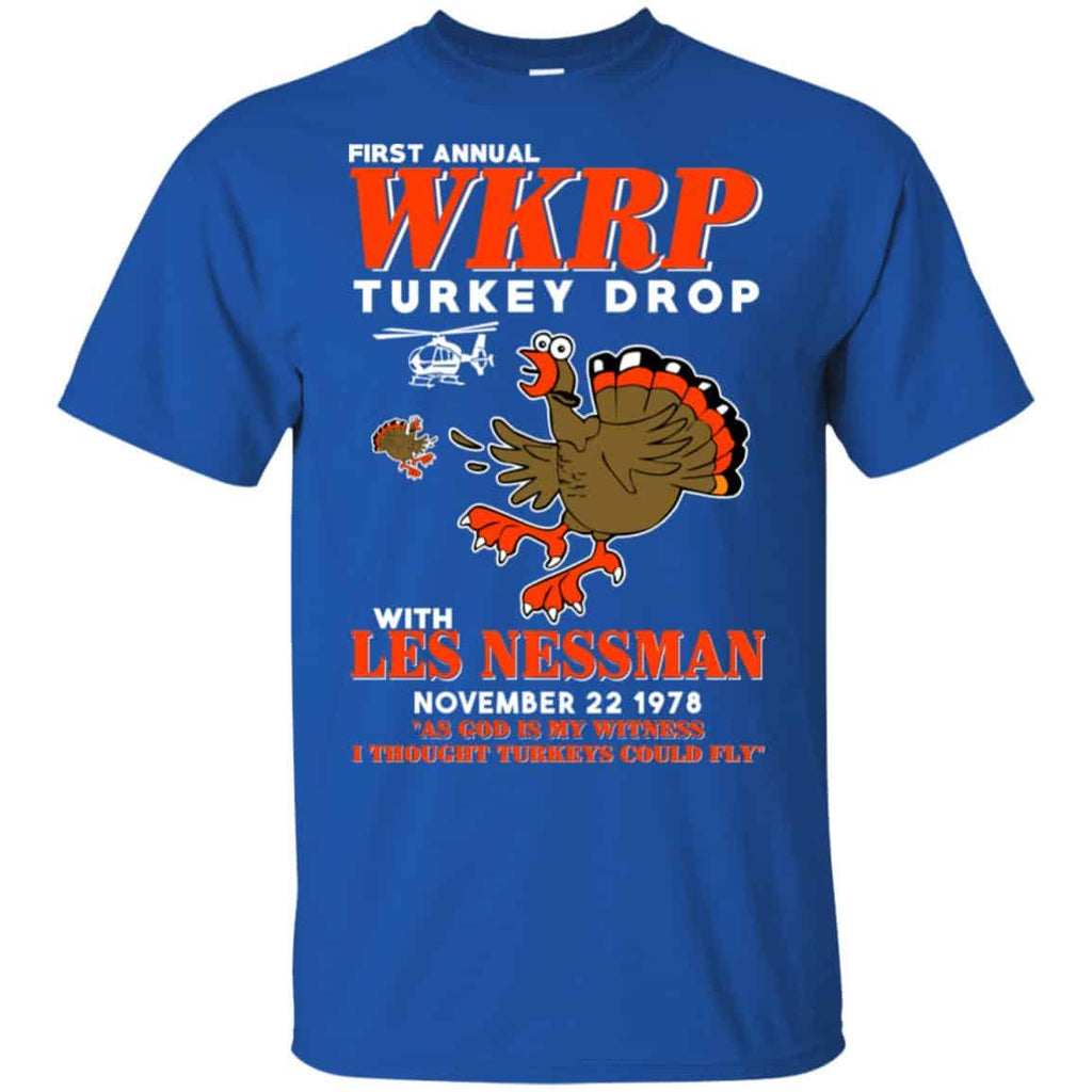 First Annual WKRP Turkey Drop With Les Nessman T-Shirts, Hoodie, Tank