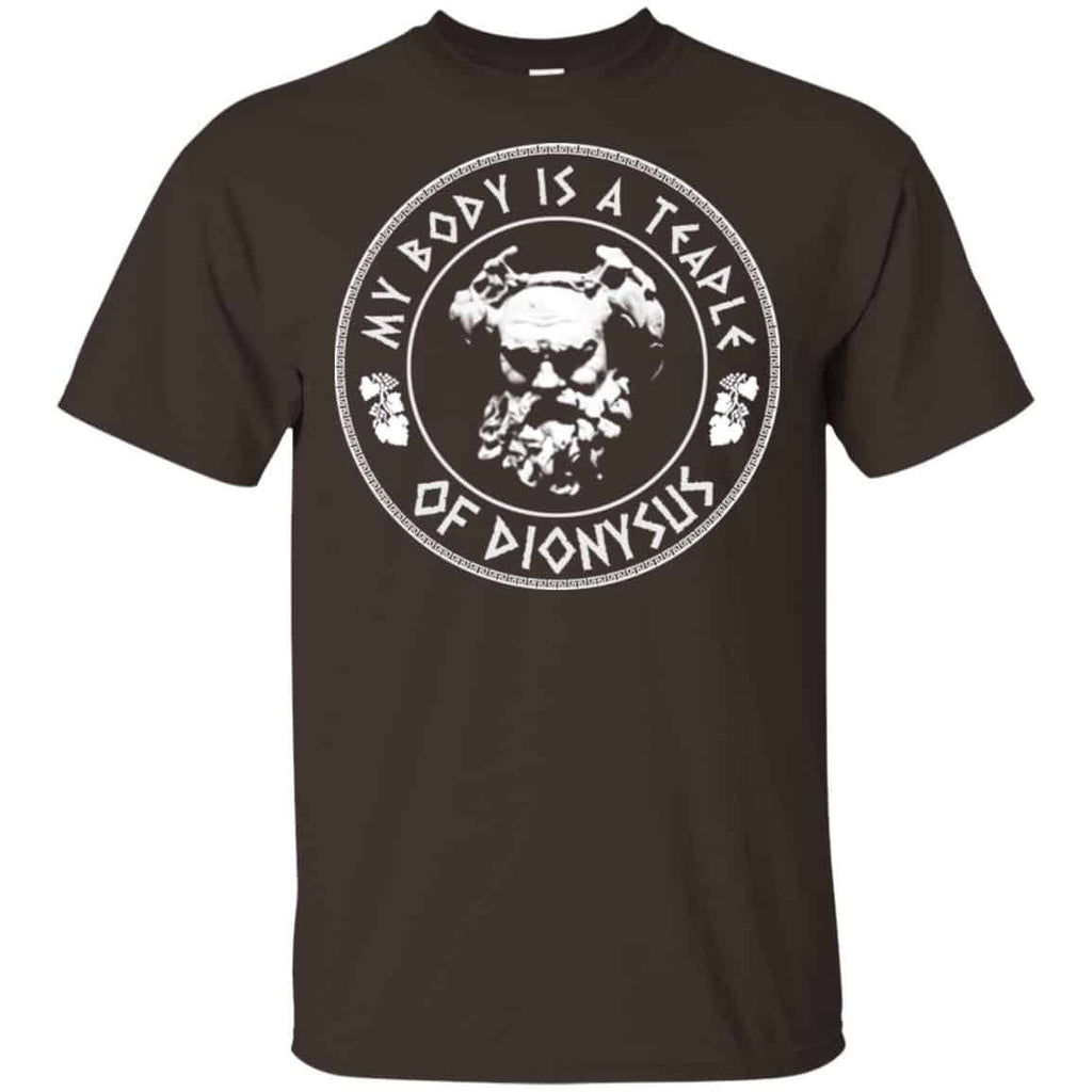 My Body Is A Temple Of Dionysus T-Shirts, Hoodie, Tank