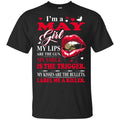 I’m A May Girl My Lips Are The Gun My Smile Is The Trigger T-Shirts, Hoodie, Tank