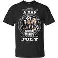 A Man Who Loves Criminal Minds And Was Born In July T-Shirts, Hoodie, Tank