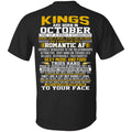 Kings Are Born In October One Of A Kind A Stubborn T-Shirts, Hoodie, Tank