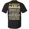 Kings Are Born In March One Of A Kind A Stubborn T-Shirts, Hoodie, Tank