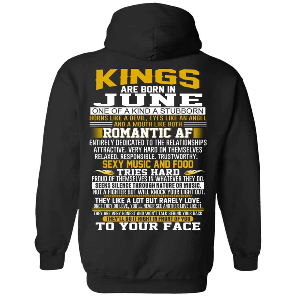 Kings Are Born In June One Of A Kind A Stubborn T-Shirts, Hoodie, Tank
