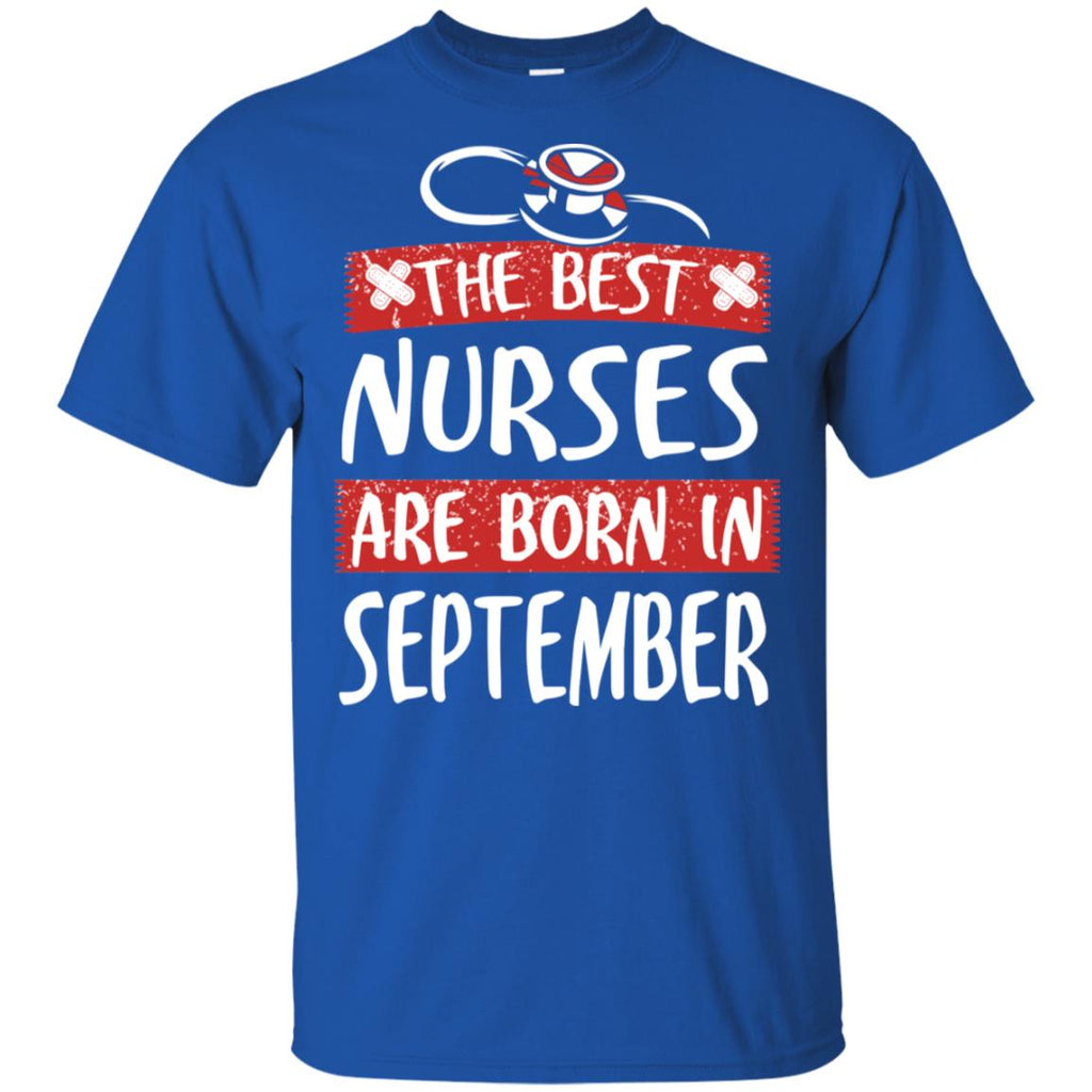 The Best Nurses Are Born In September Birthday T-Shirts, Hoodie, Tank