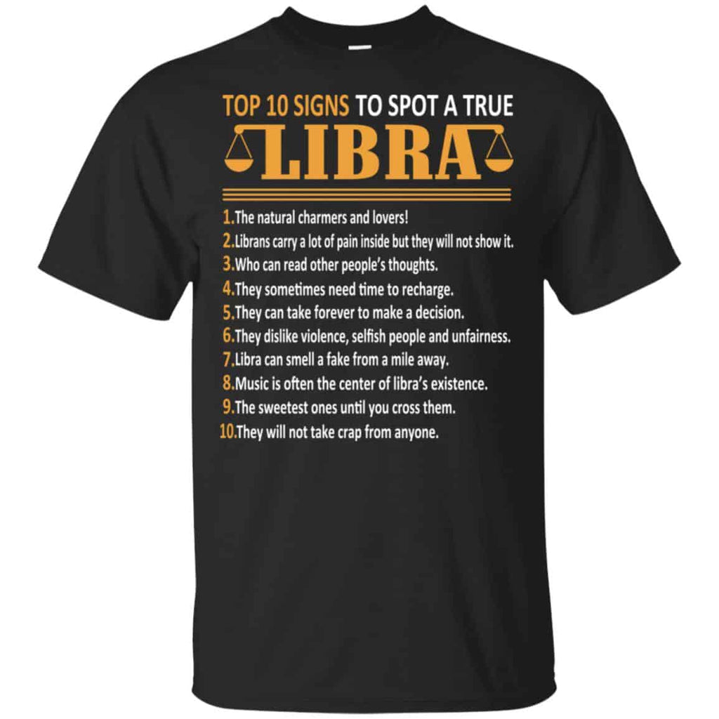 10 Signs To Spot A True Libra Shirt, Hoodie, Tank