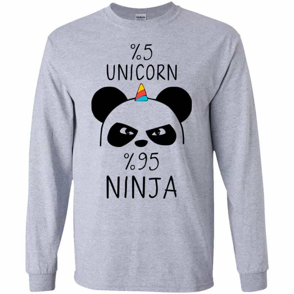 Pandacorn 5% Unicorn 95% Ninja T-Shirts, Hoodie, Tank