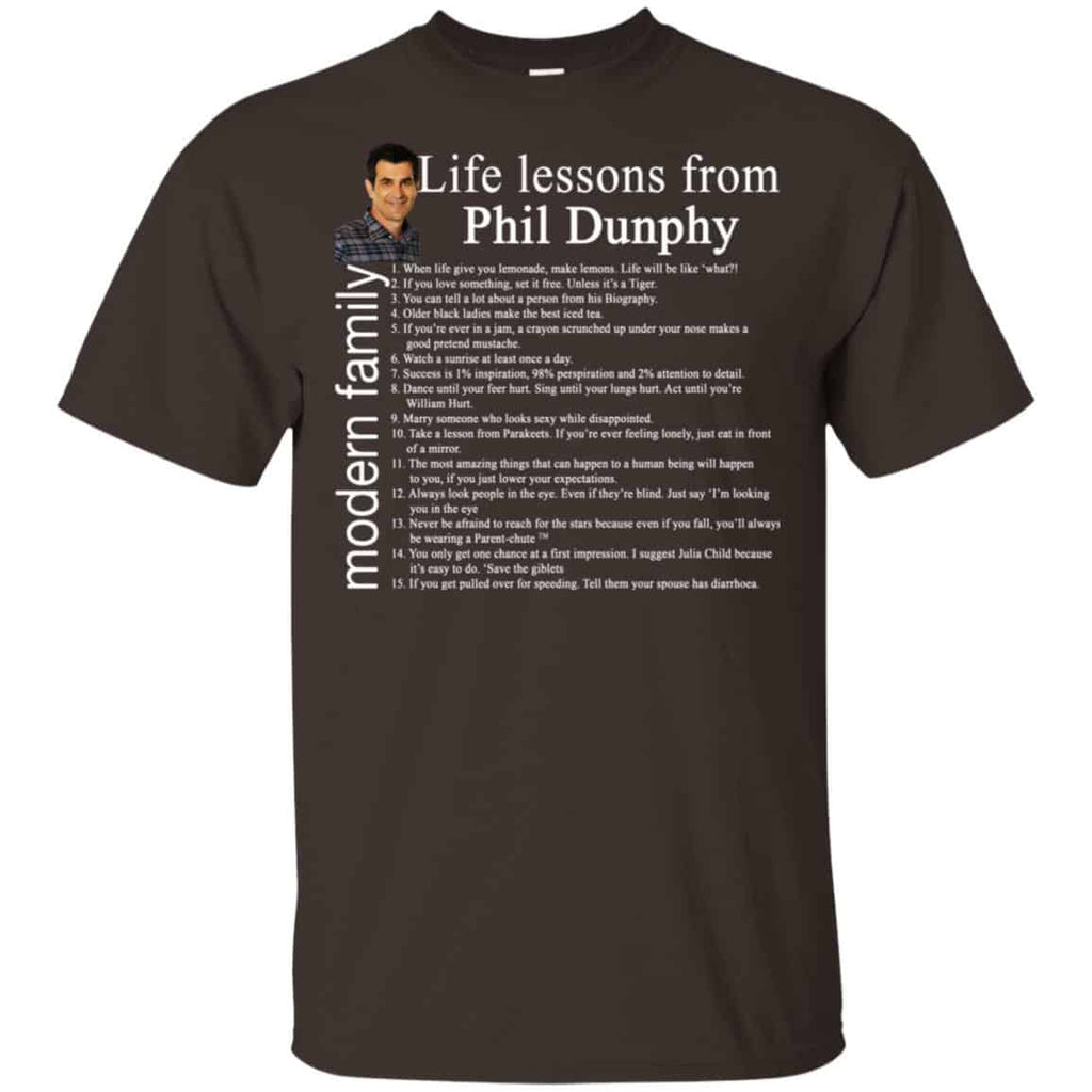 Modern Family: Life Lessons From Phil Dunphy Shirt, Hoodie, Tank