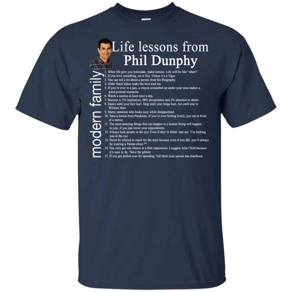 Modern Family: Life Lessons From Phil Dunphy Shirt, Hoodie, Tank