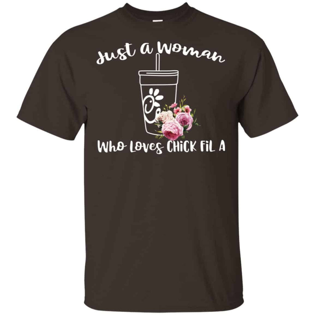 Just A Woman Who Loves Chick Fil A T-Shirts, Hoodie, Tank