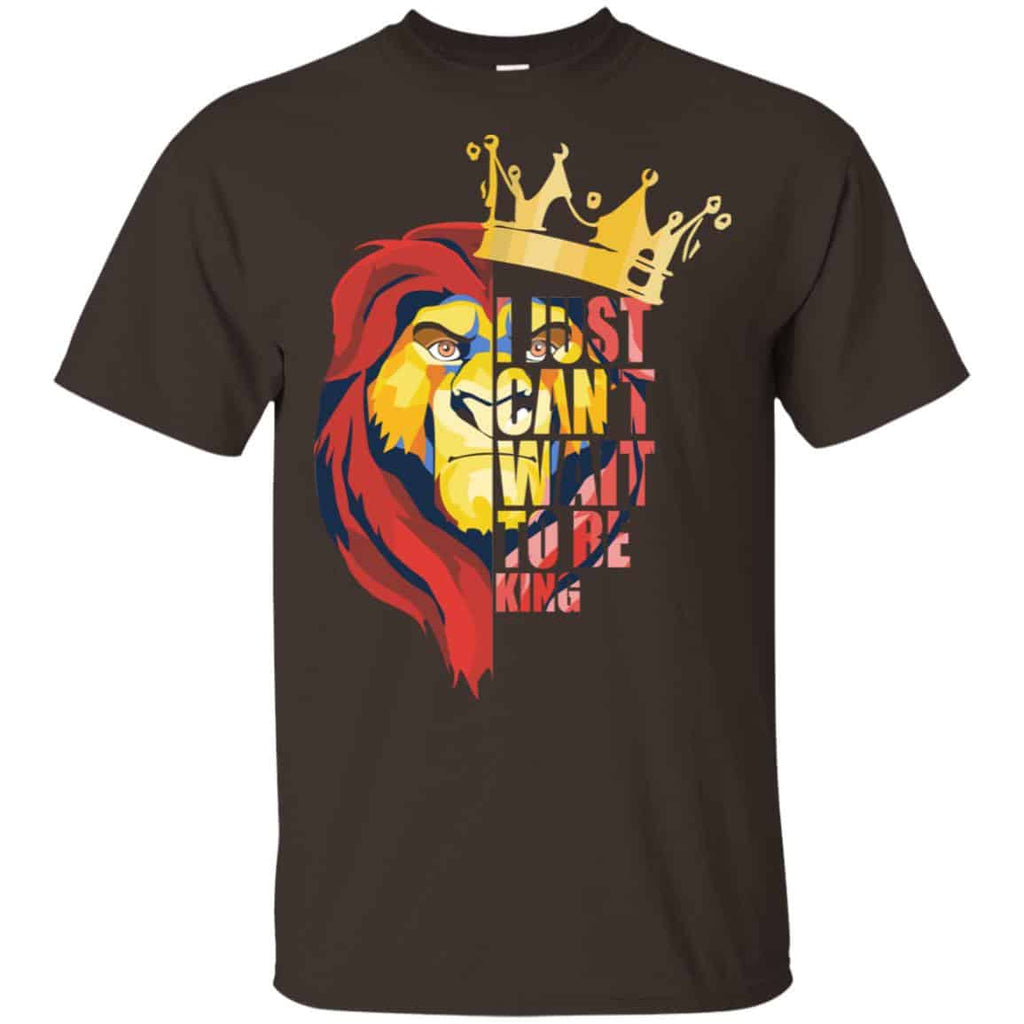 I Just Can’t Wait To Be King – The Lion King Shirt, Hoodie, Tank