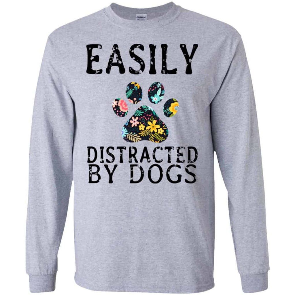 Easily Distracted By Dogs T-Shirts, Hoodie, Tank