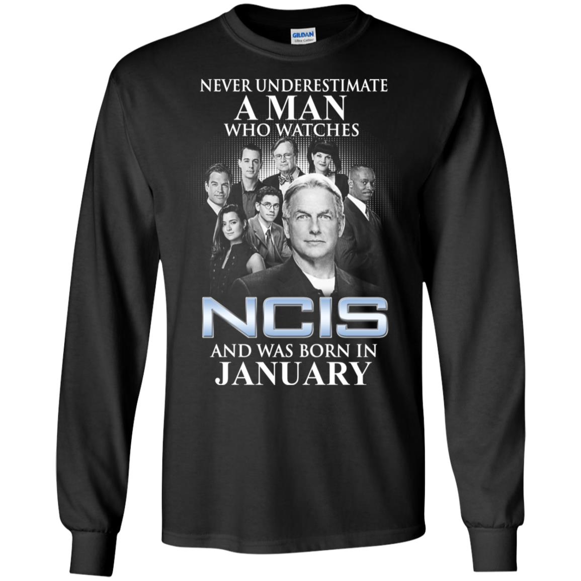 A Man Who Watches NCIS And Was Born In January T-Shirts, Hoodie, Tank