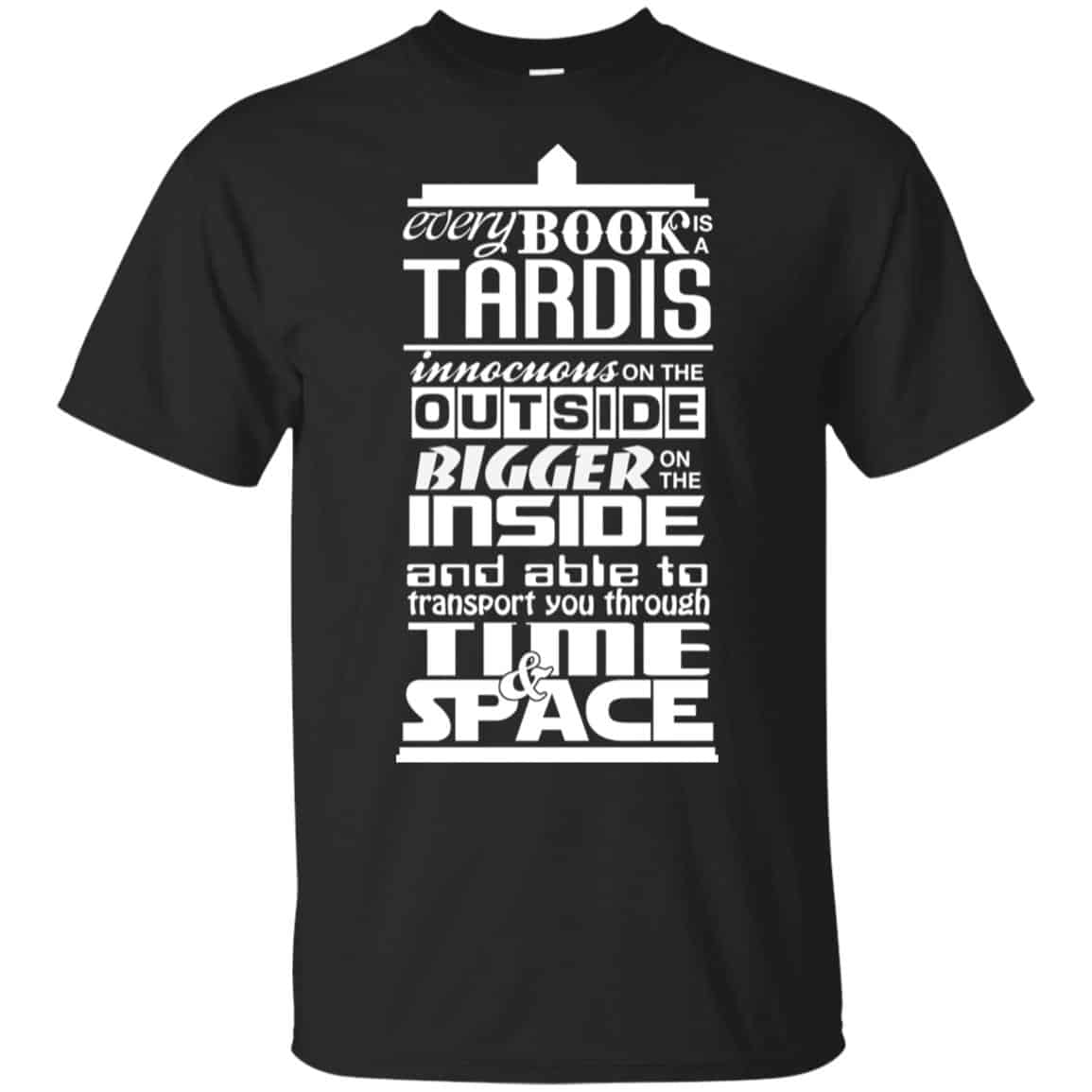 Every Book Is A Tardis T-Shirts, Hoodie, Tank