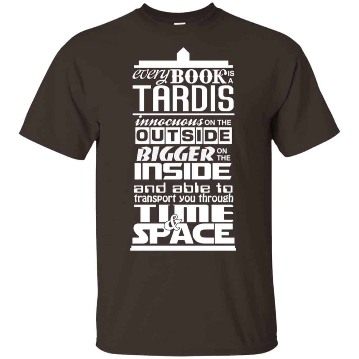 Every Book Is A Tardis T-Shirts, Hoodie, Tank
