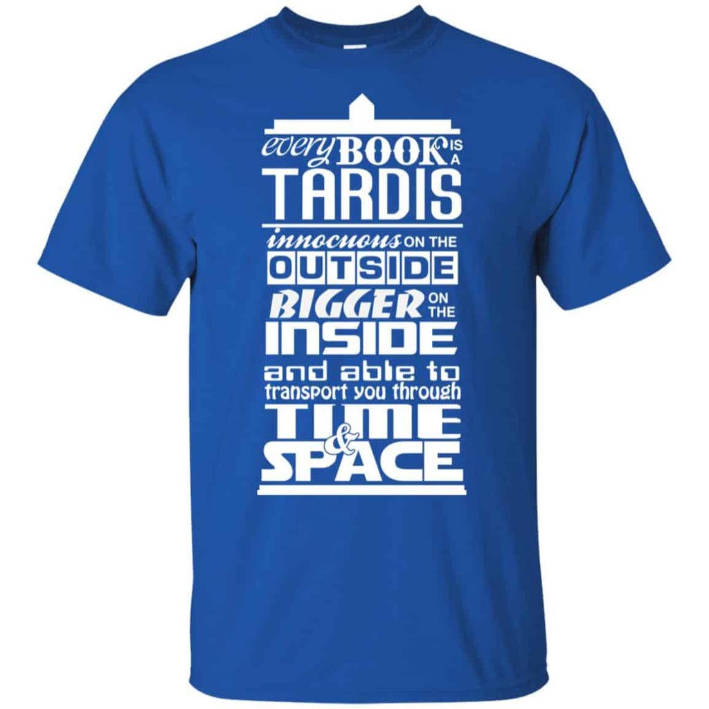 Every Book Is A Tardis T-Shirts, Hoodie, Tank