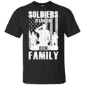 Veteran: Soldiers Run In Out Family Veteran Dad Son T-Shirts, Hoodie, Tank