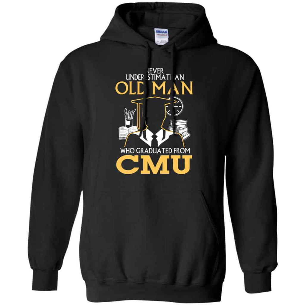 Never Underestimate An Old Man Who Graduated From CMU T-Shirts, Hoodie, Tank