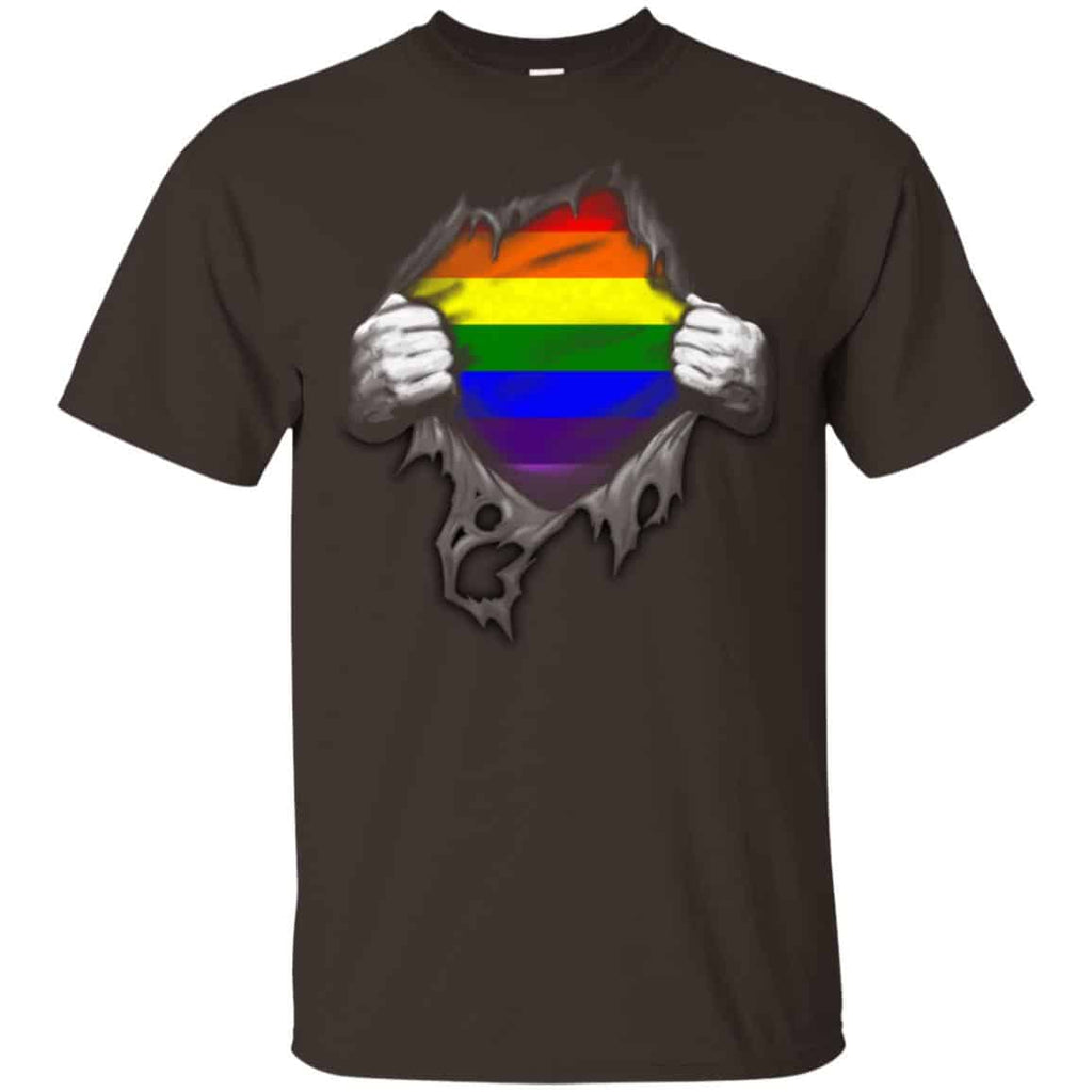 Rainbow Lesbian Gay Pride LGBT Super Strong T-Shirts, Hoodie, Tank