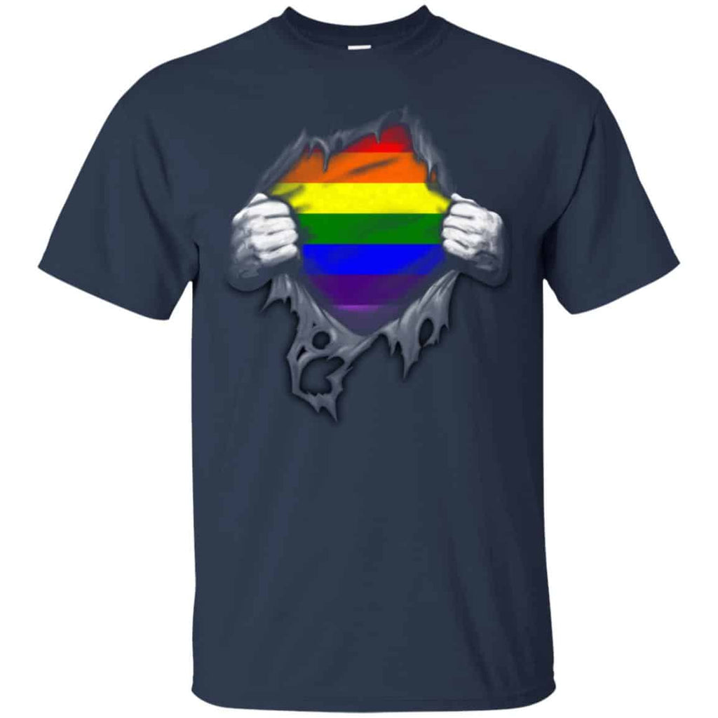 Rainbow Lesbian Gay Pride LGBT Super Strong T-Shirts, Hoodie, Tank