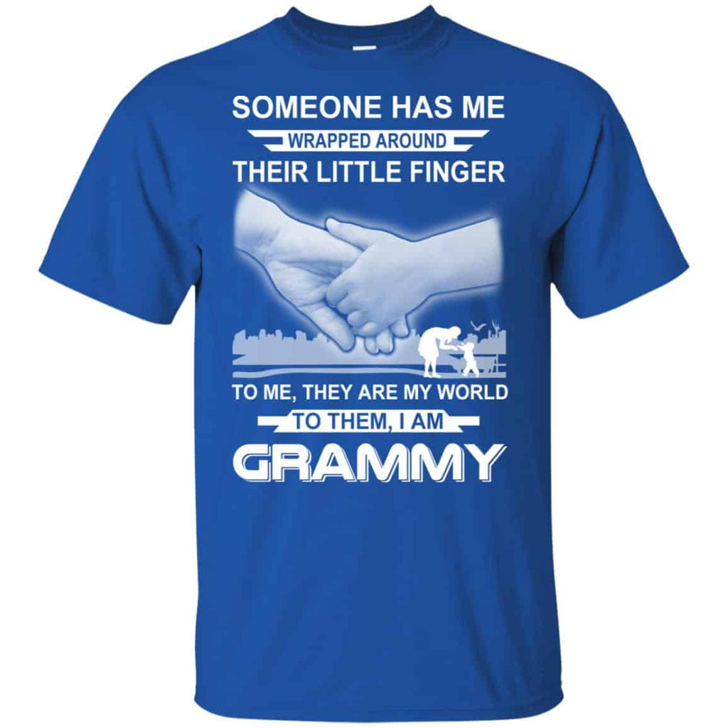 Someone Has Me Wrapped Around Their Little Finger I Am Grammy T-Shirts, Hoodie, Tank
