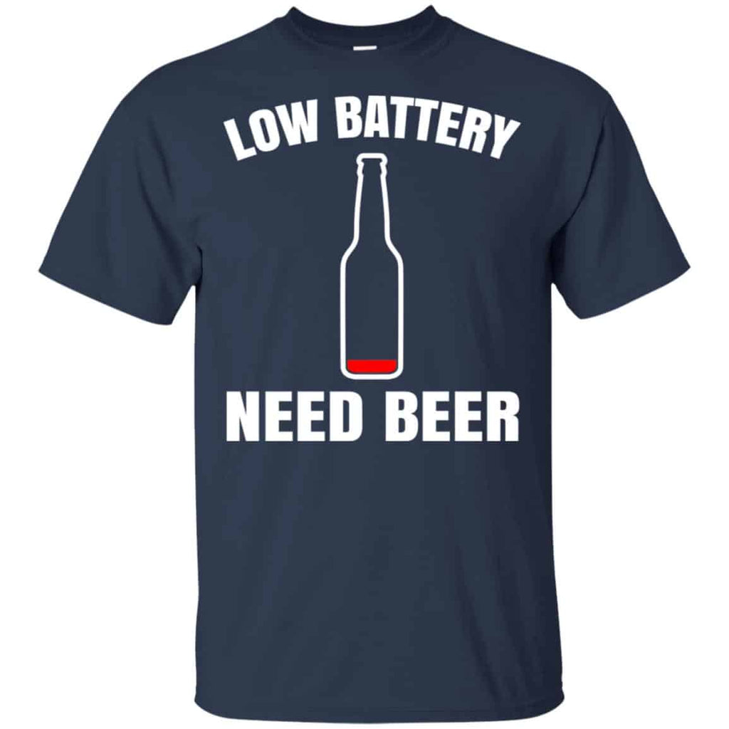 Low Battery Need Beer Shirt, Hoodie, Tank