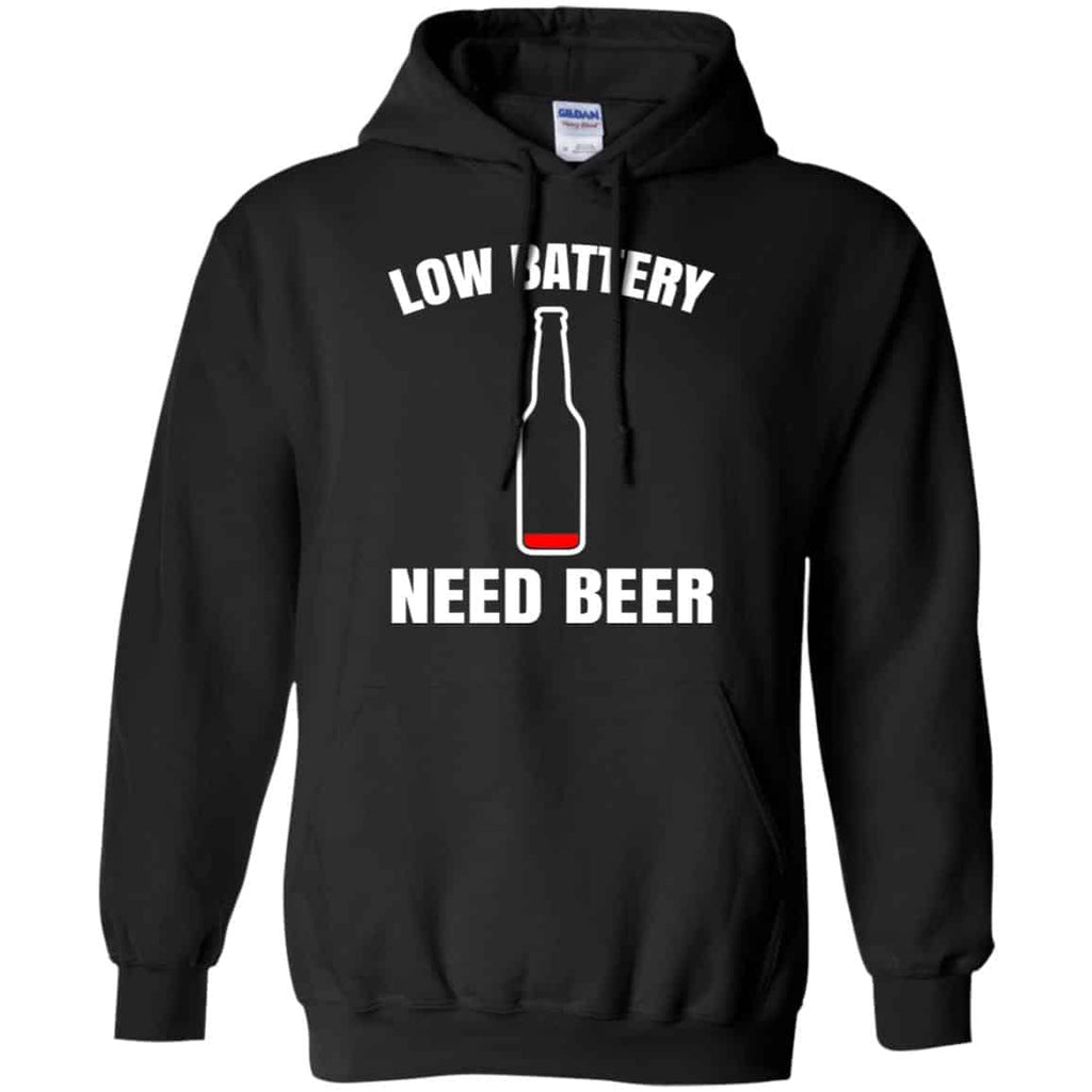 Low Battery Need Beer Shirt, Hoodie, Tank