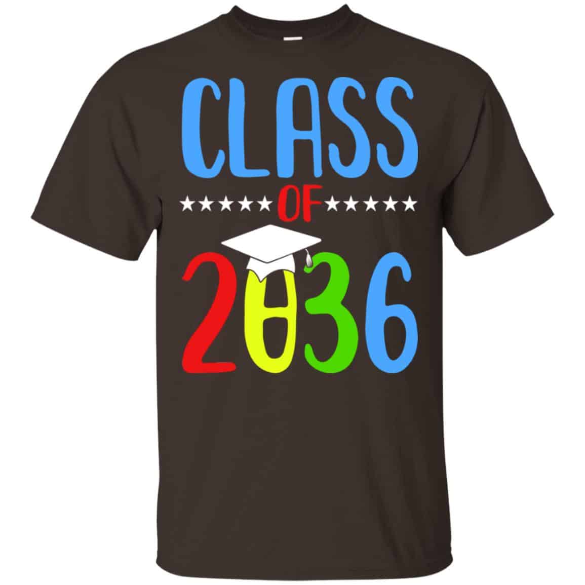 Grow With Me First Day Of School Class Of 2036 Youth T-Shirts, Hoodie