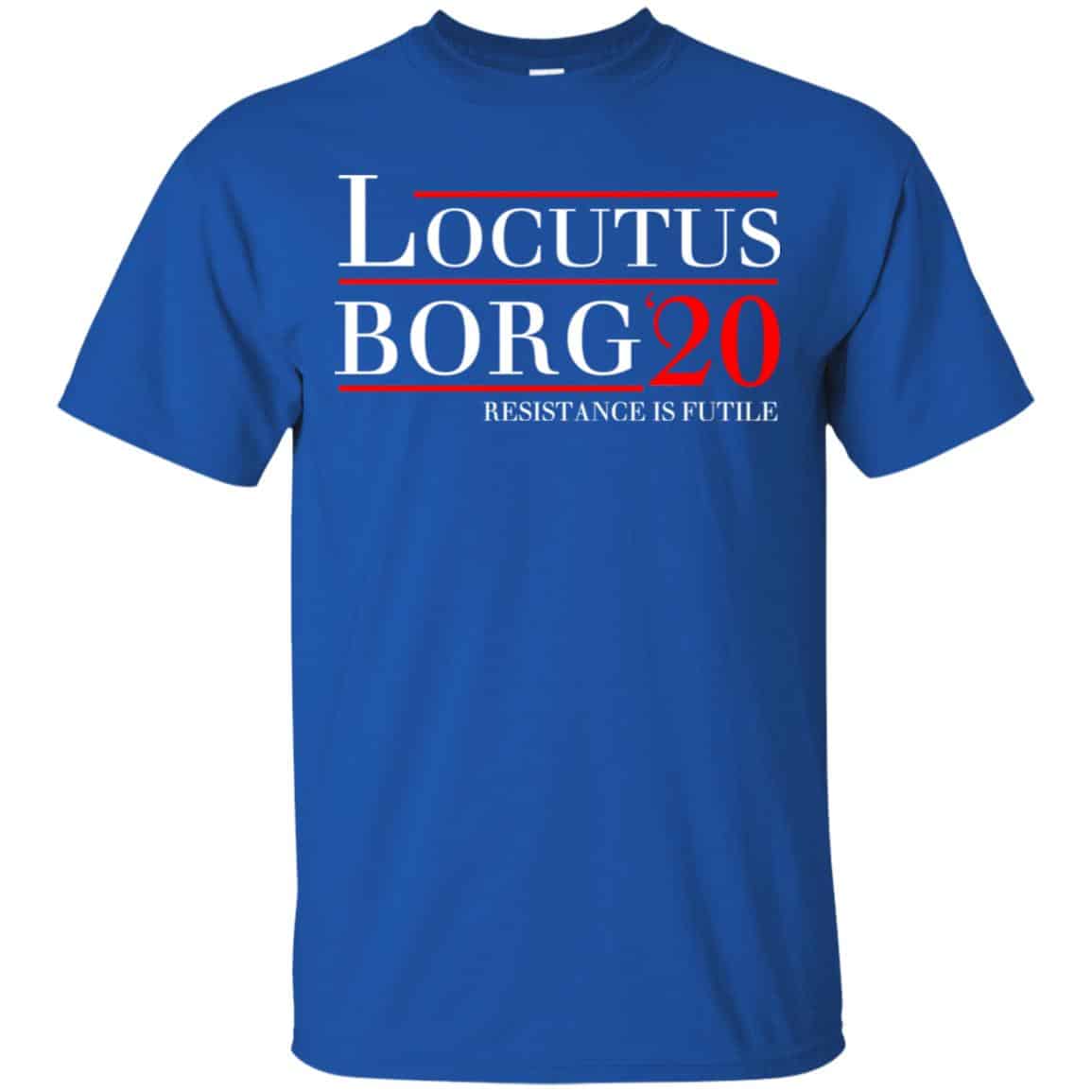 Locutus Borg 2020 Resistance Is Futile T-Shirts, Hoodie, Tank