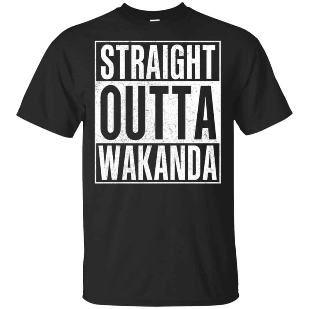Straight Outta Wakanda T-Shirts, Hoodie, Tank