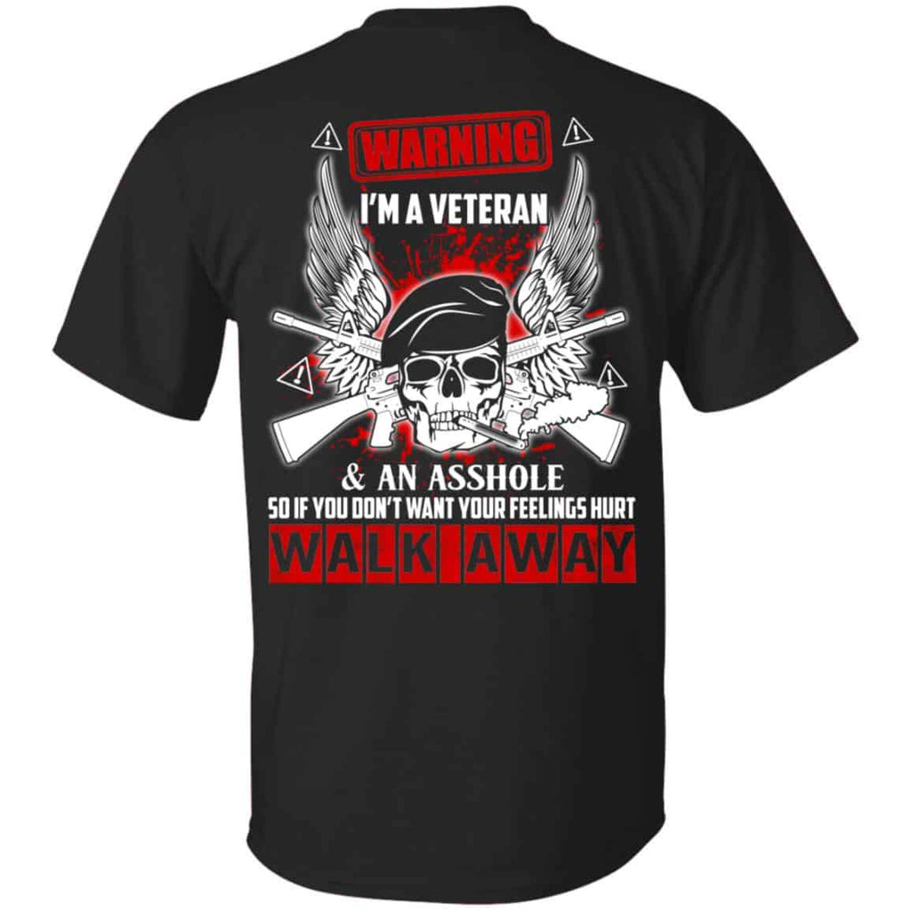 I’m A Veteran And An Asshole T-Shirts, Hoodie, Tank
