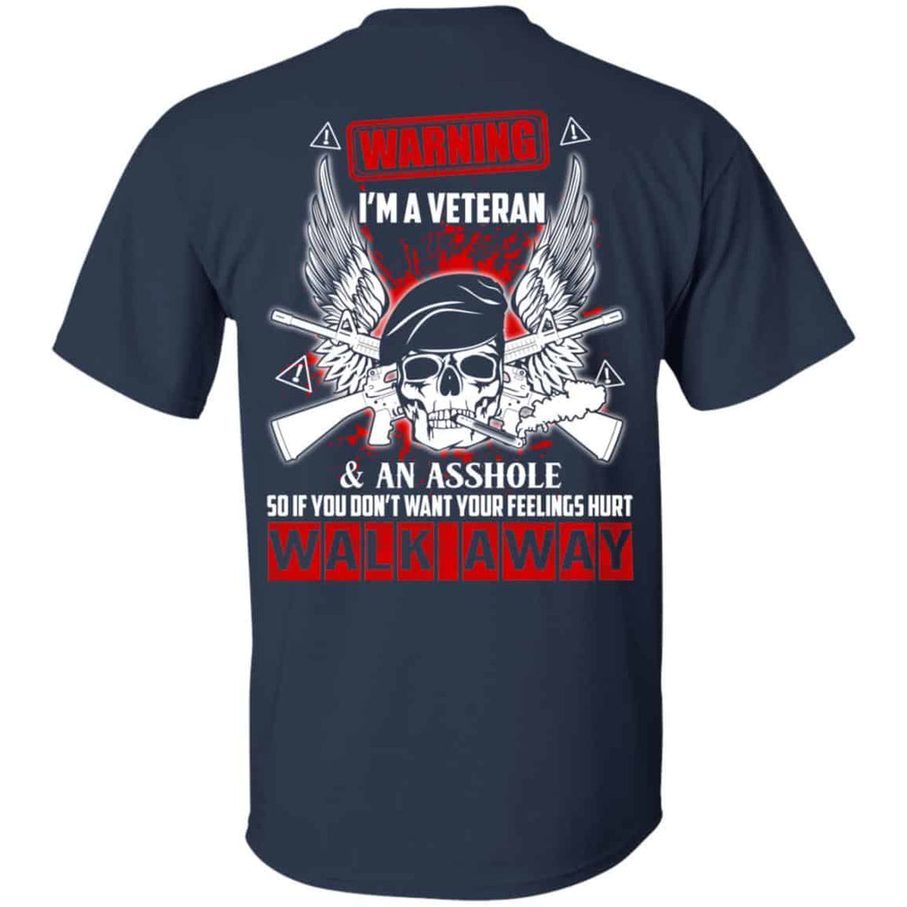 I’m A Veteran And An Asshole T-Shirts, Hoodie, Tank