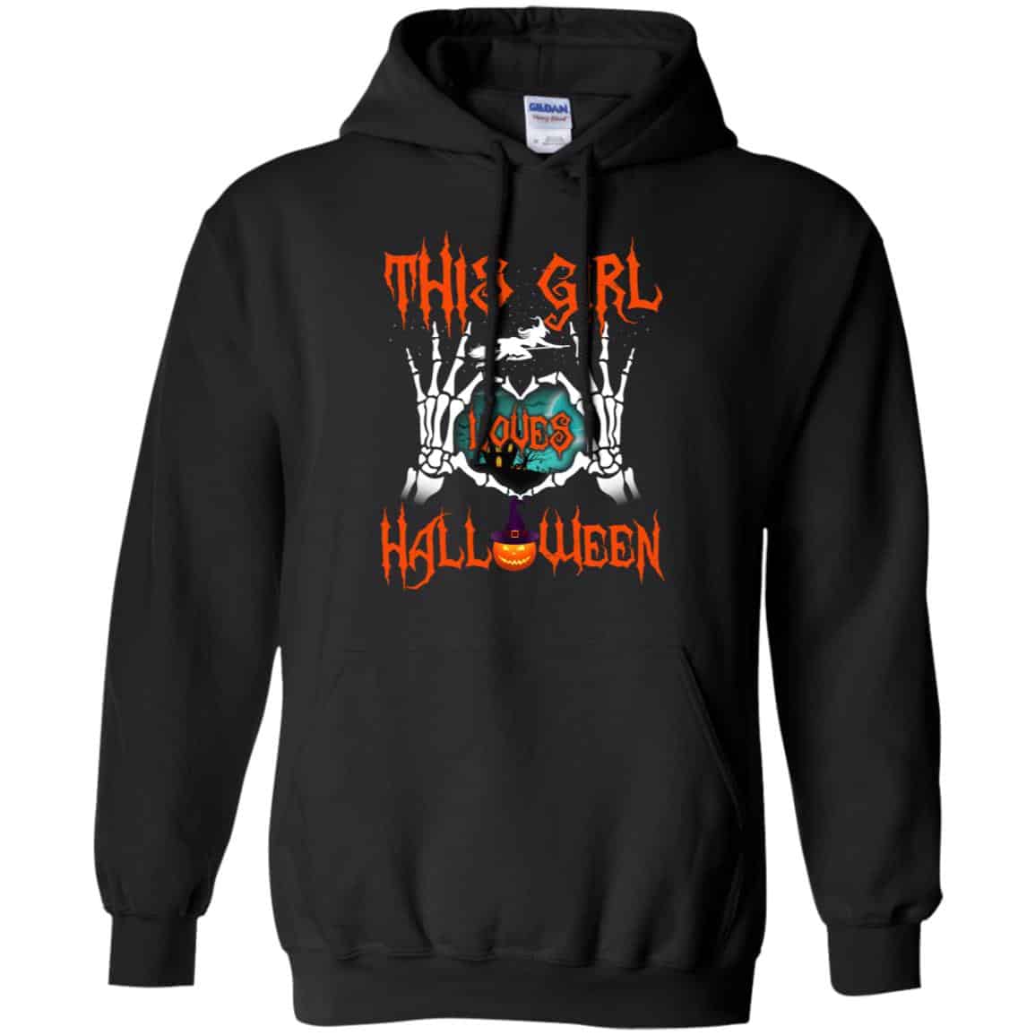 This Girl Loves Halloween Shirt, Hoodie, Tank