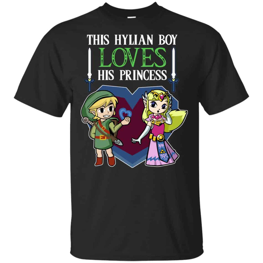 This Hylian Boy Loves His Princess Shirt, Hoodie, Tank