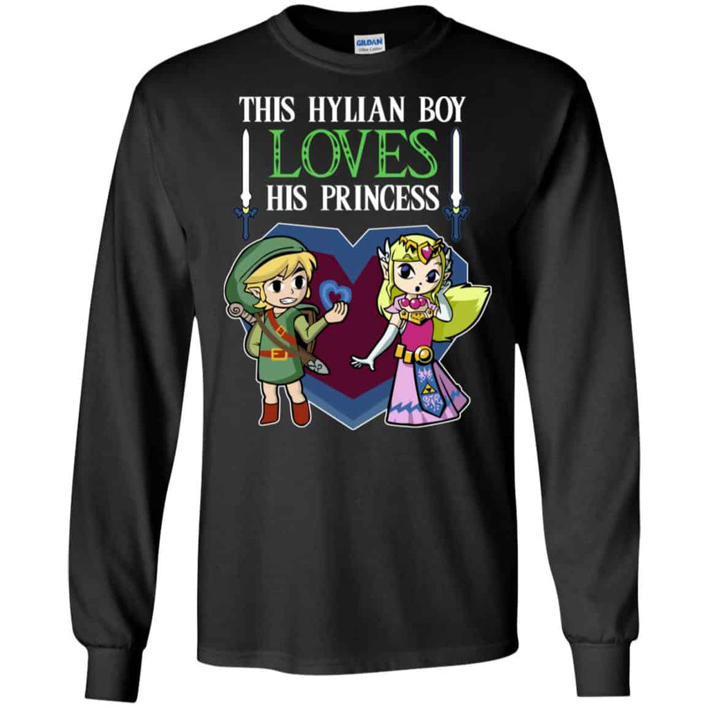 This Hylian Boy Loves His Princess Shirt, Hoodie, Tank